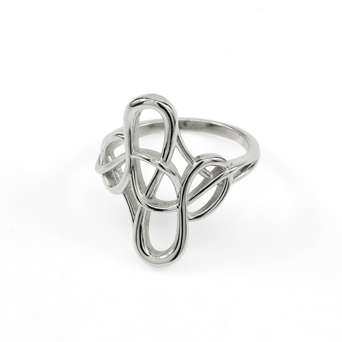 Unisex Free Form Pattern Ring