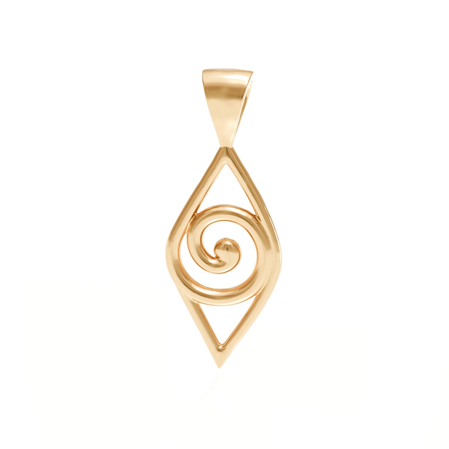 Diamond Swirl Pendant 3d Model