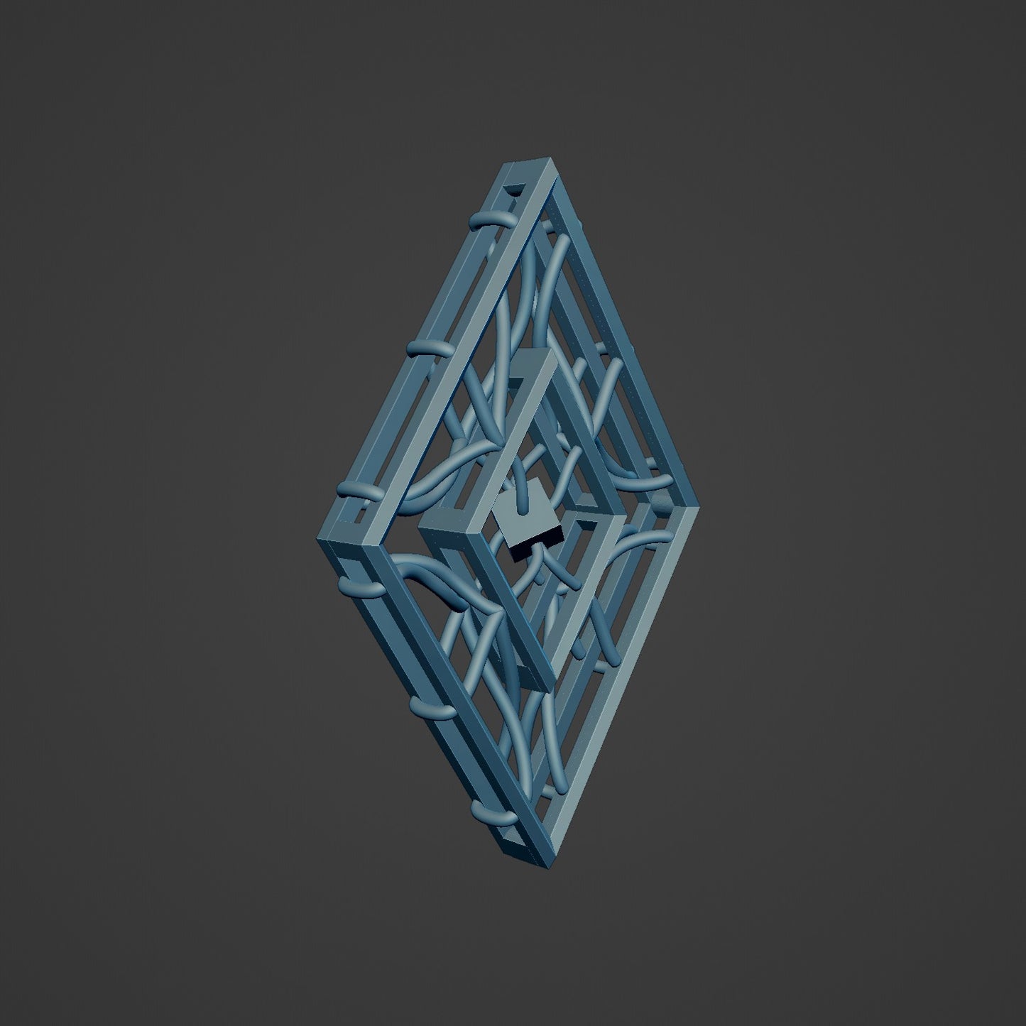 Eternal Slide Pendant 3d Model