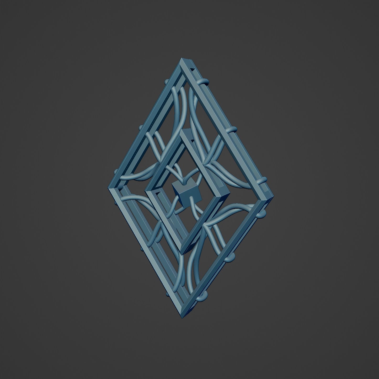 Eternal Slide Pendant 3d Model