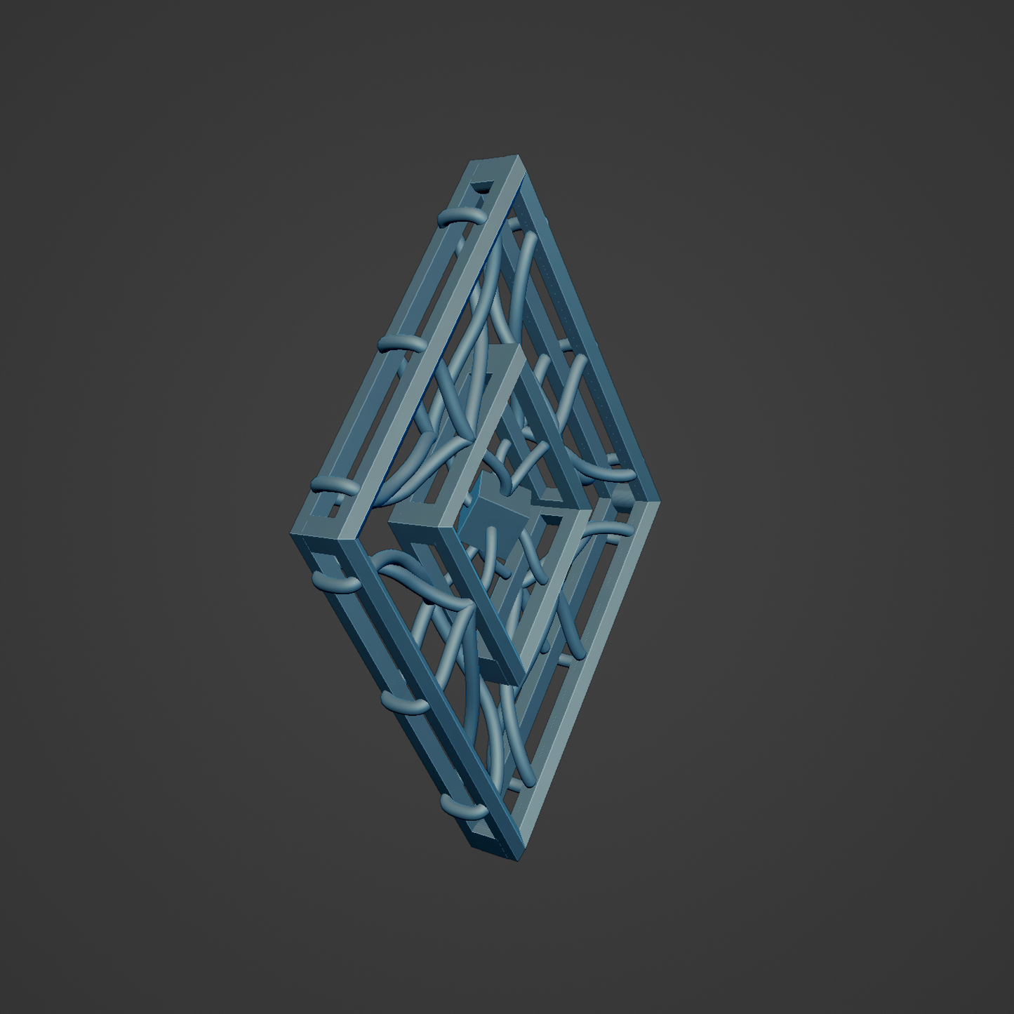 Eternal Slide Pendant 3d Model