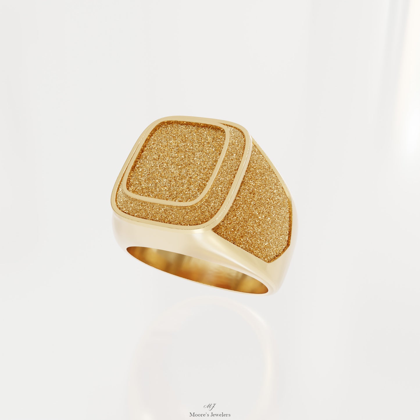 Textured or Smooth Class Ring 3d Model