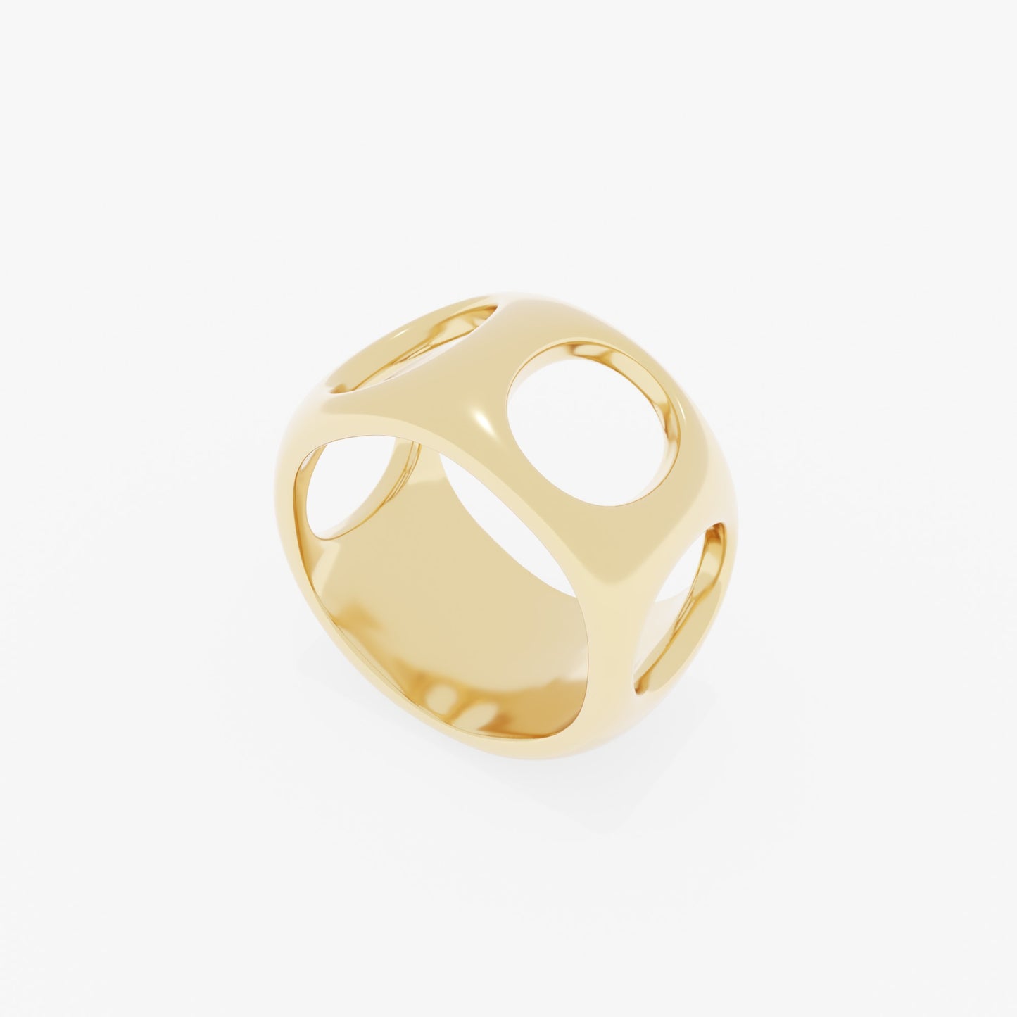 Abstract Circle Ring 3d Model