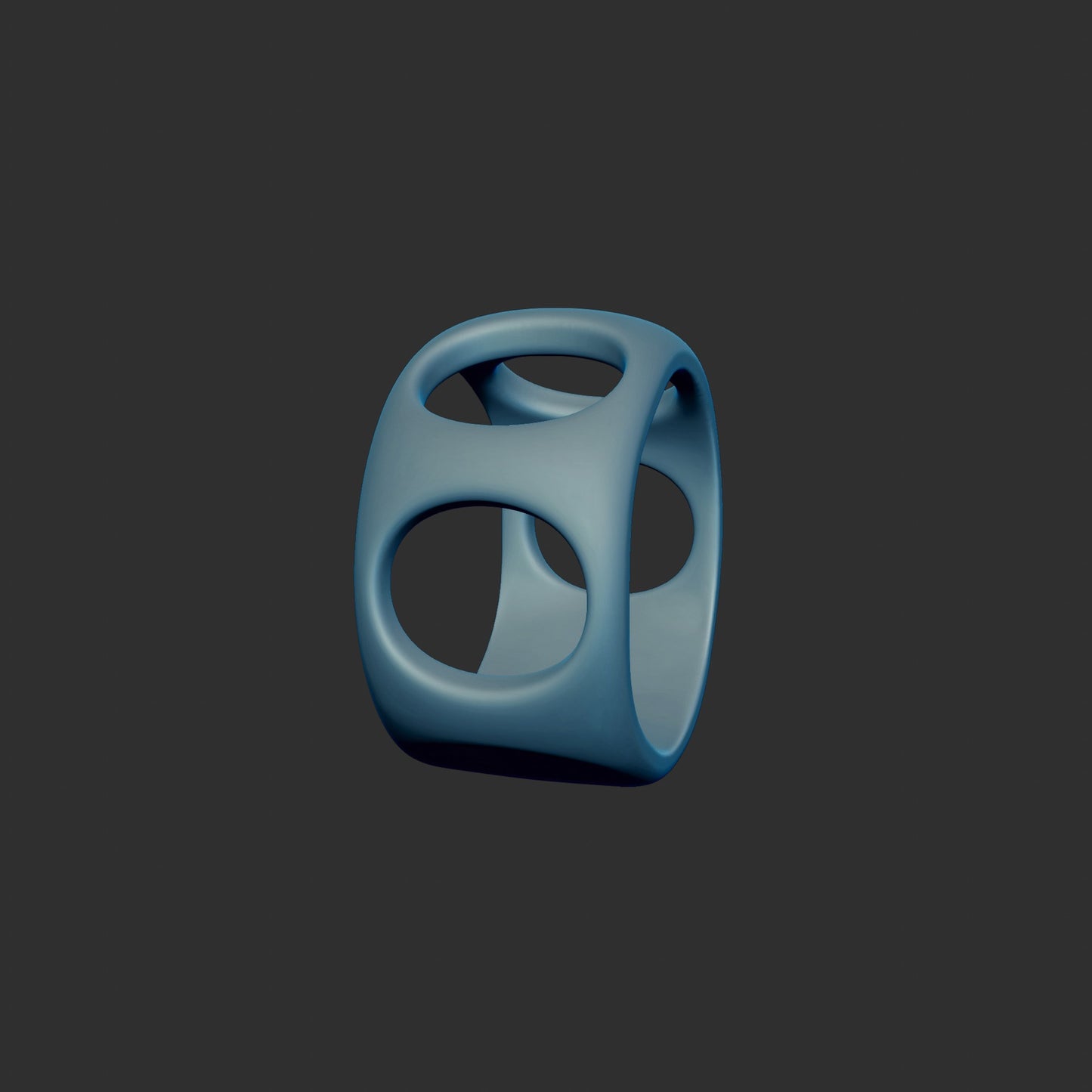 Abstract Circle Ring 3d Model