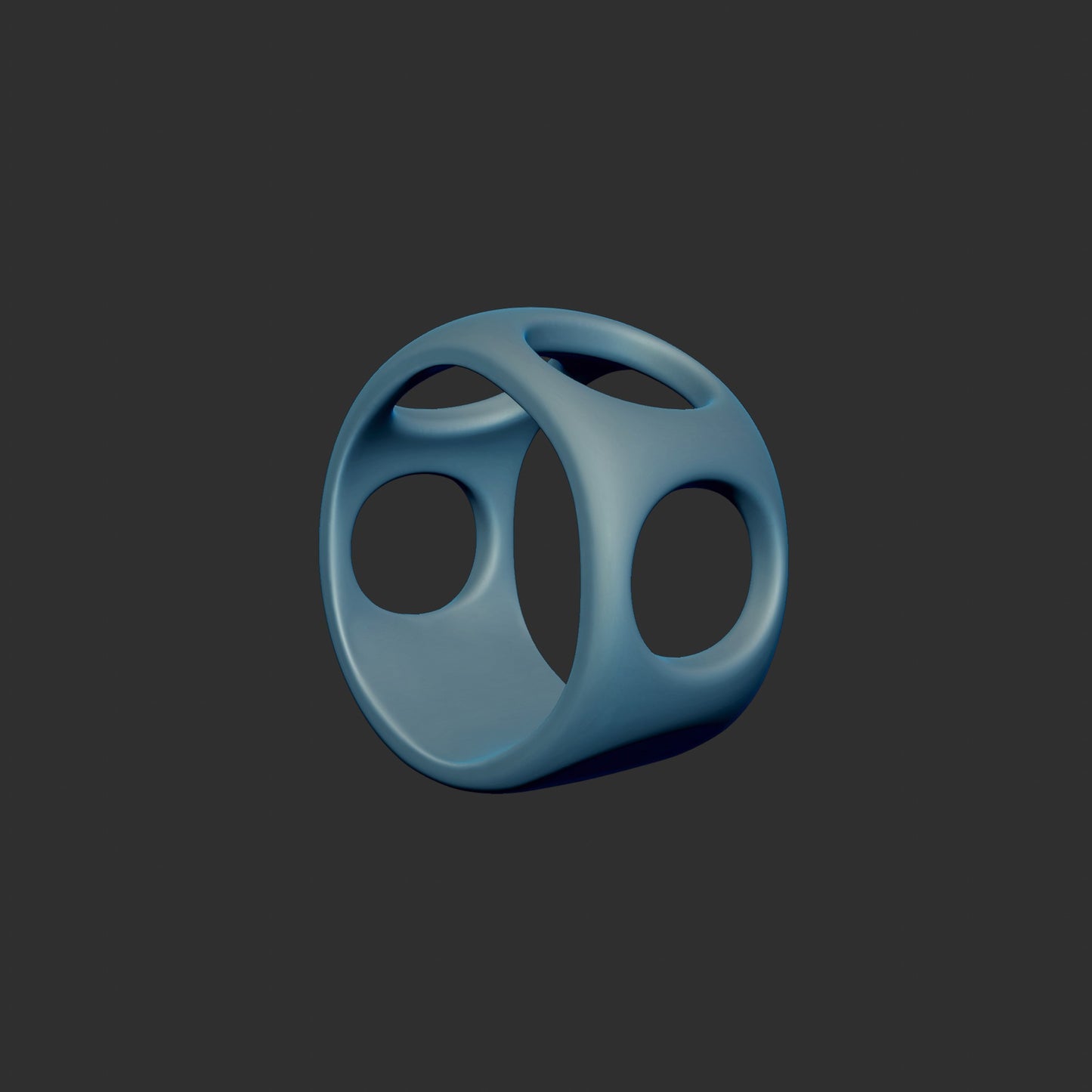 Abstract Circle Ring 3d Model