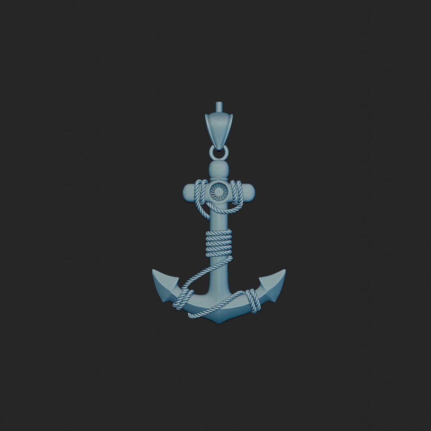 Custom Made Anchor Pendant