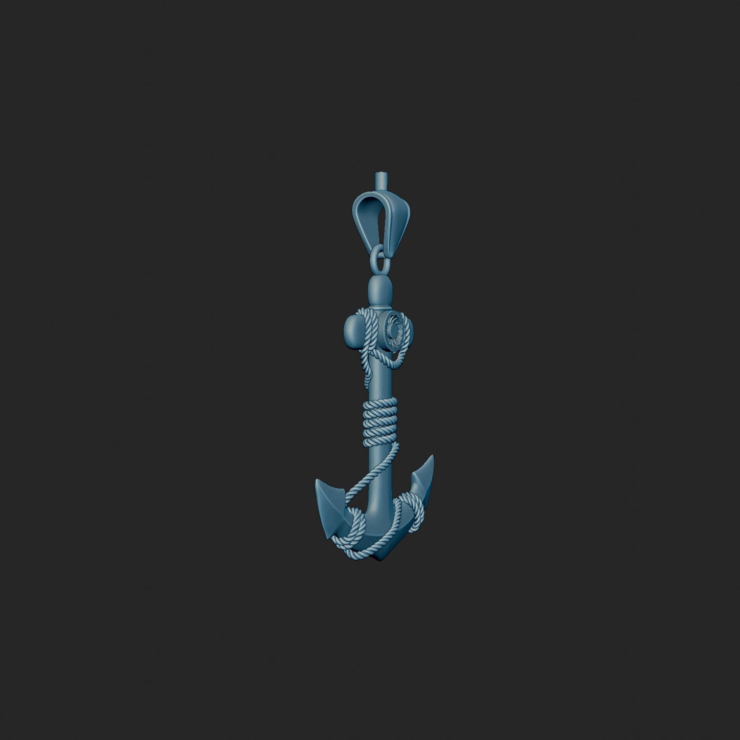 Custom Made Anchor Pendant