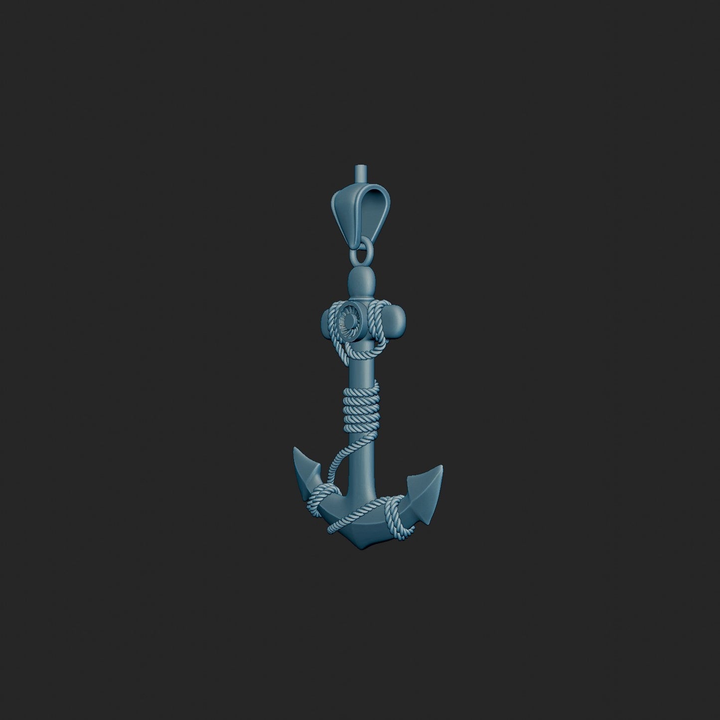 Custom Made Anchor Pendant