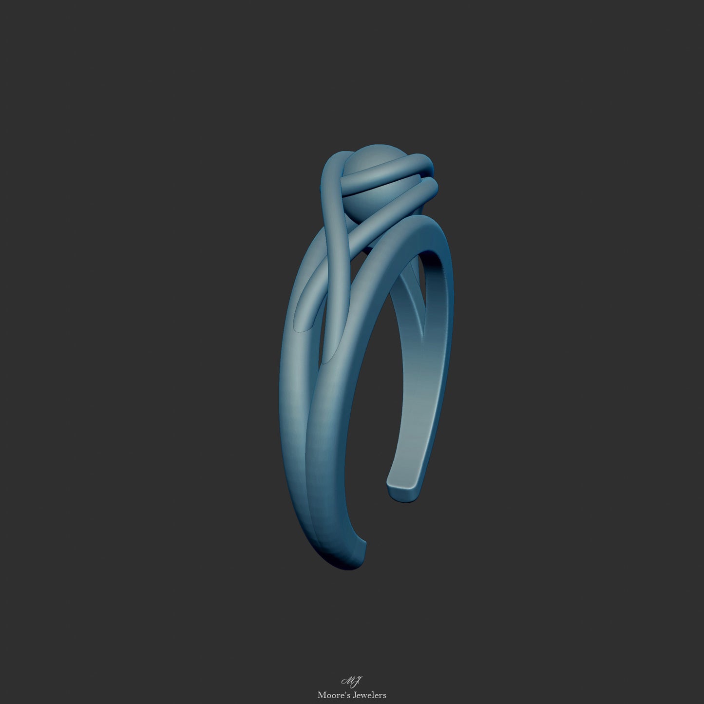 Infinity Sphere Ring 3d Model (Adjustable One Size Fits All)