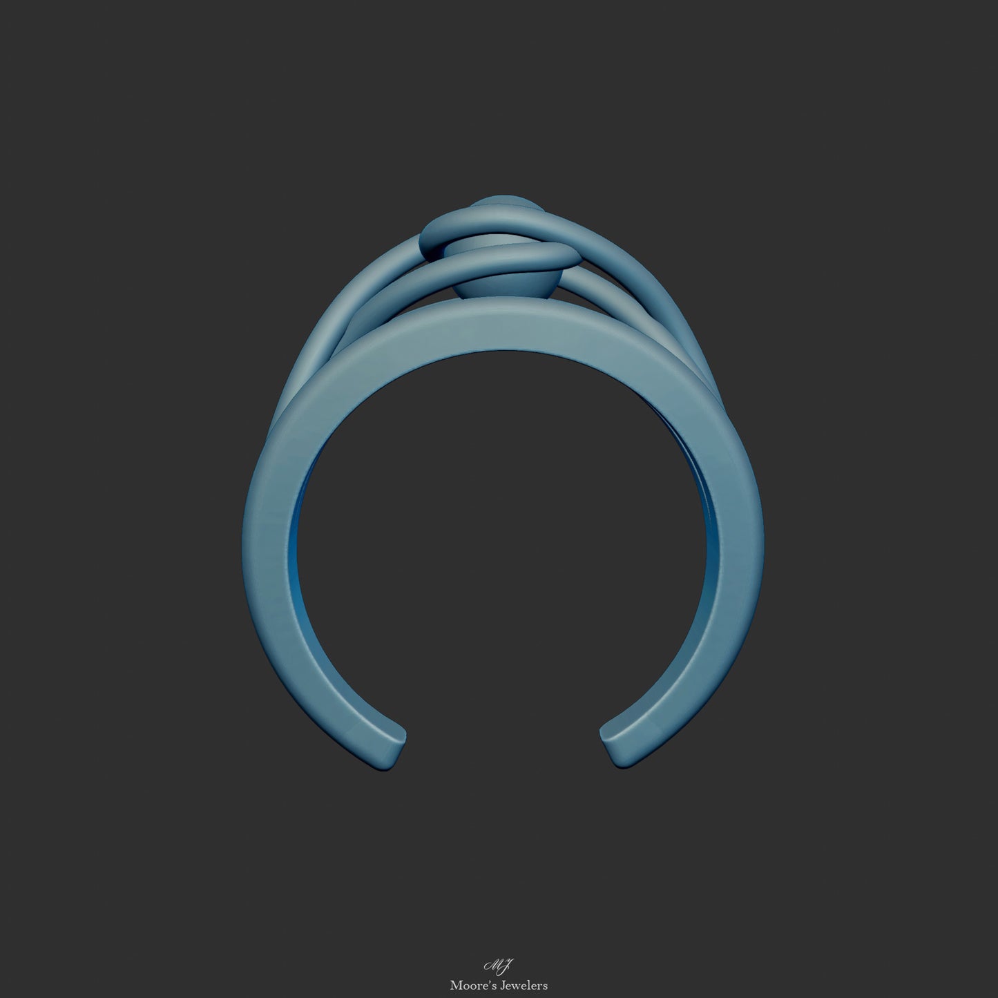 Infinity Sphere Ring 3d Model (Adjustable One Size Fits All)