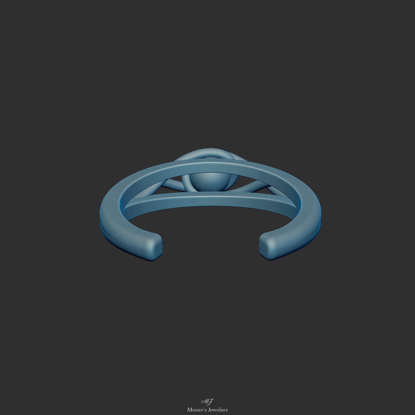 Infinity Sphere Ring 3d Model (Adjustable One Size Fits All)