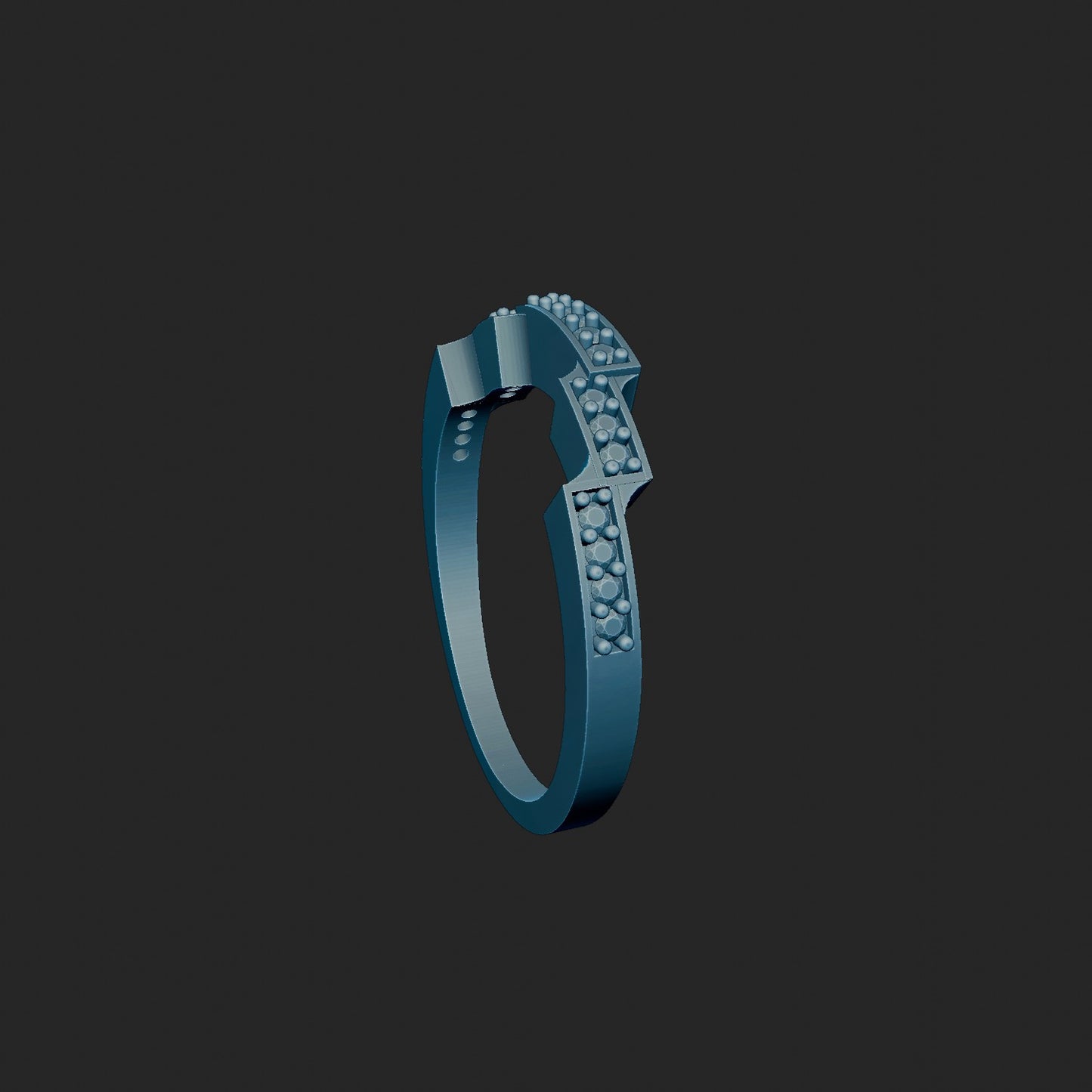 Custom Wedding Band and Head 3d Prints