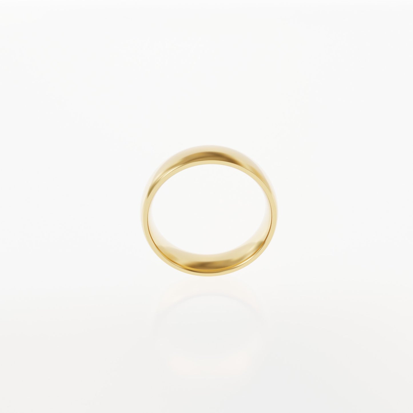 6mm Smooth Comfort Fit Band 3d Model (Includes Finger Sizes 6-15)