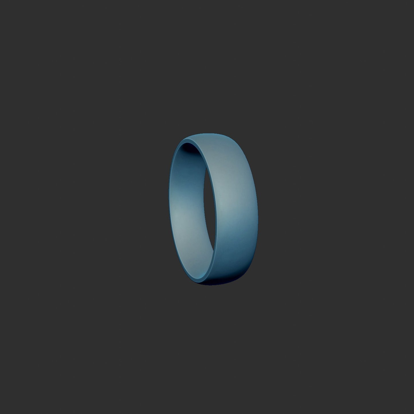 6mm Smooth Comfort Fit Band 3d Model (Includes Finger Sizes 6-15)