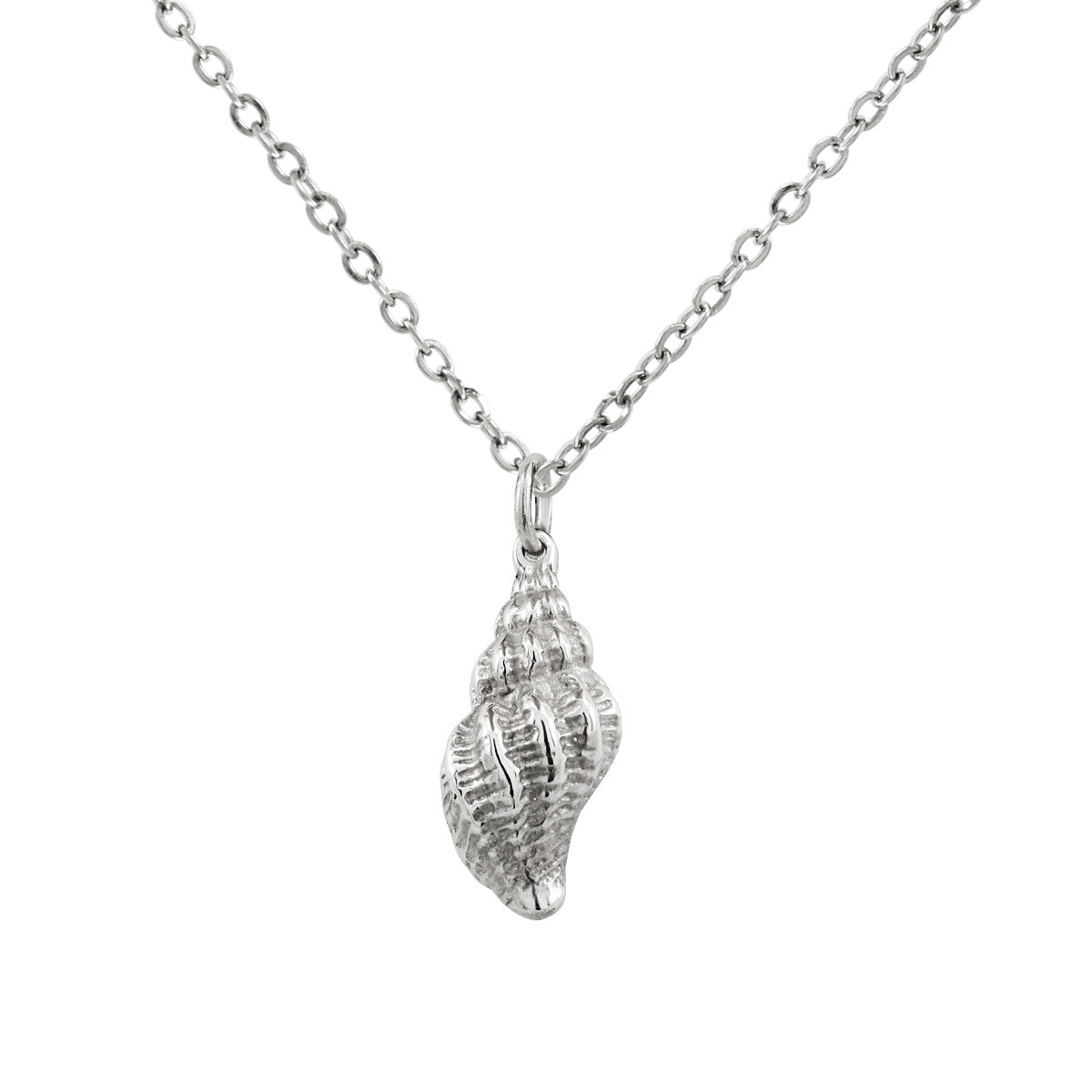 Solid fine silver shell pendant and hotsell earring set