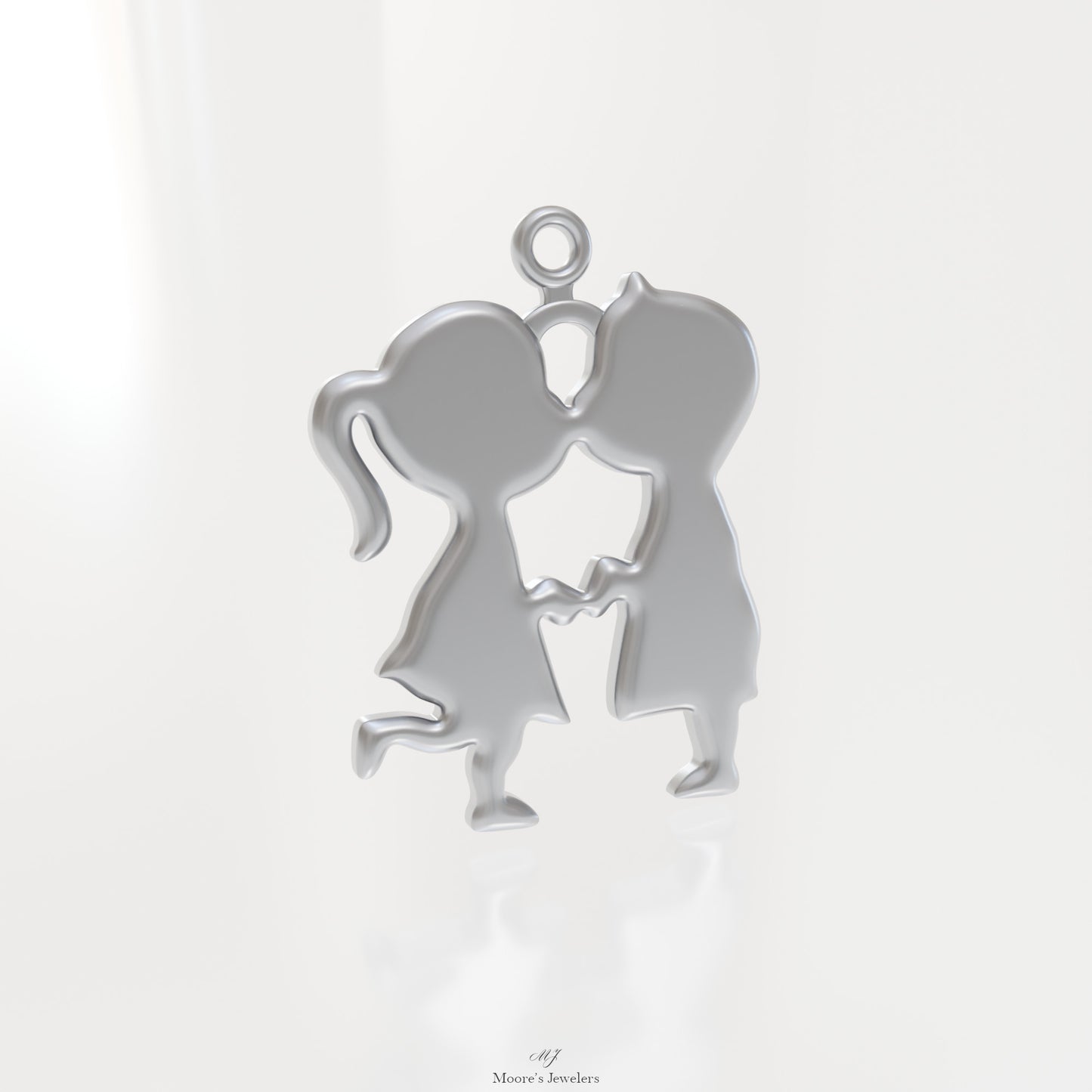 Young Love Pendant / Charm 3d Model