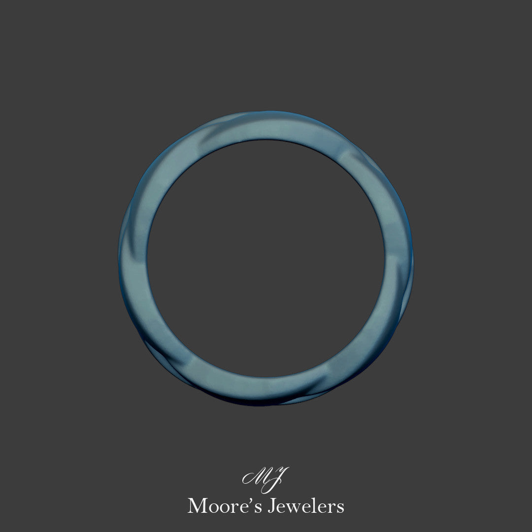 7mm Weave Ring 3d Model