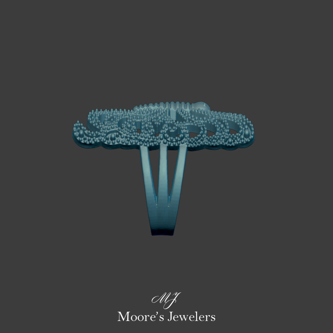 Butterfly Ring 3d Model