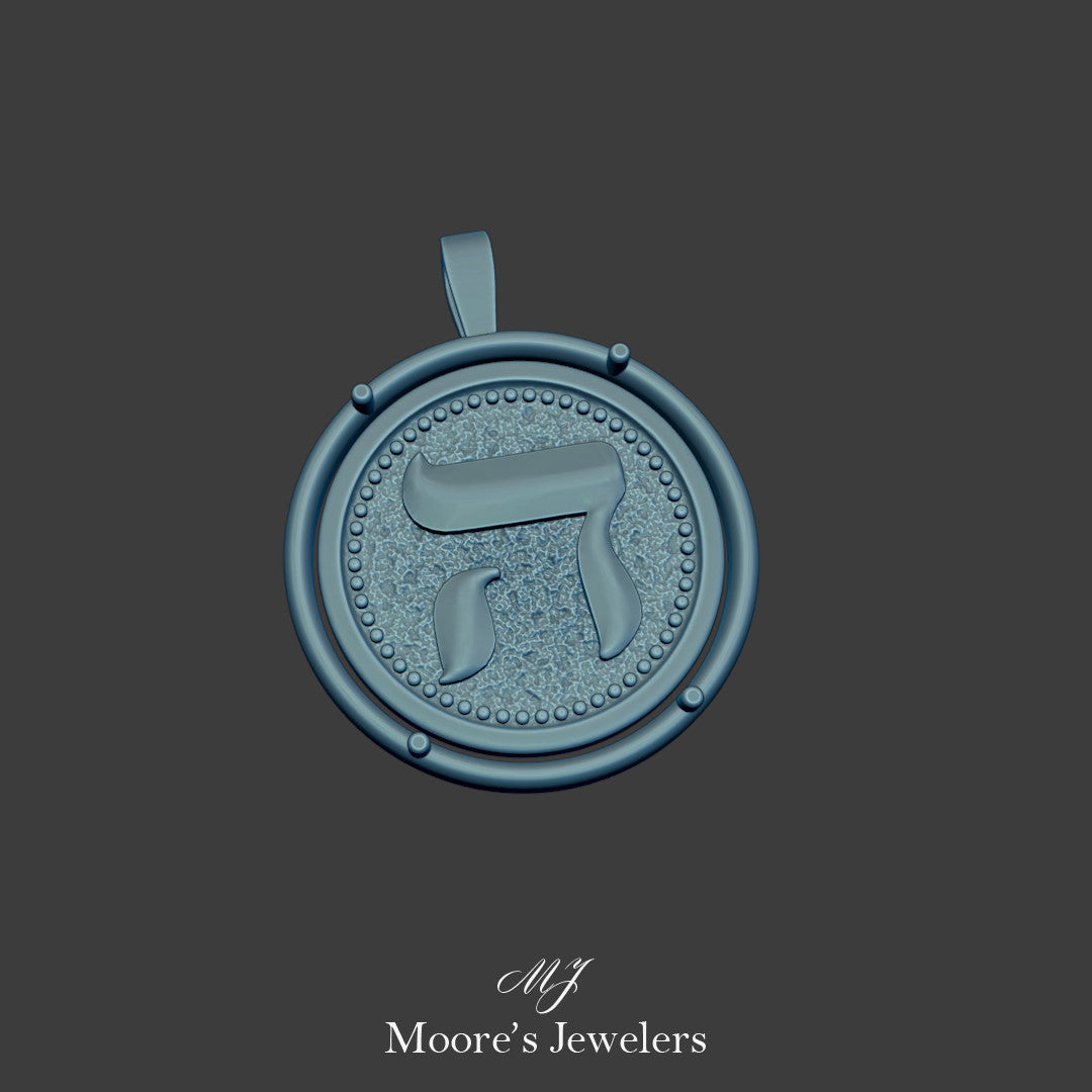 Jewish Medallion Pendants 3d Model