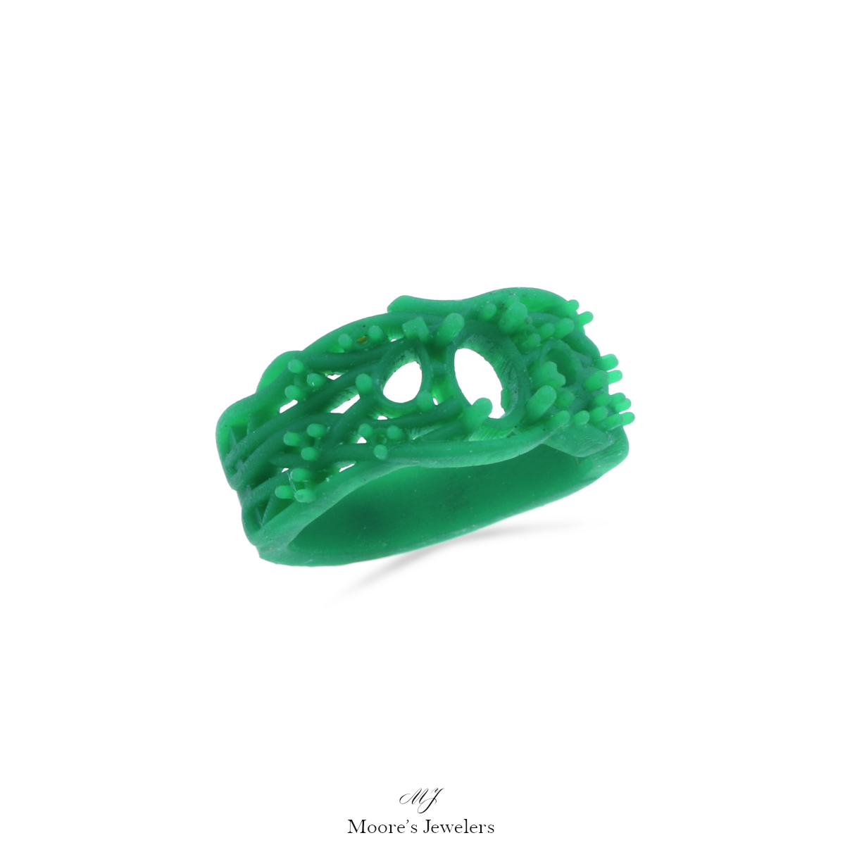 14k Yellow Gold Branch Ring Casting