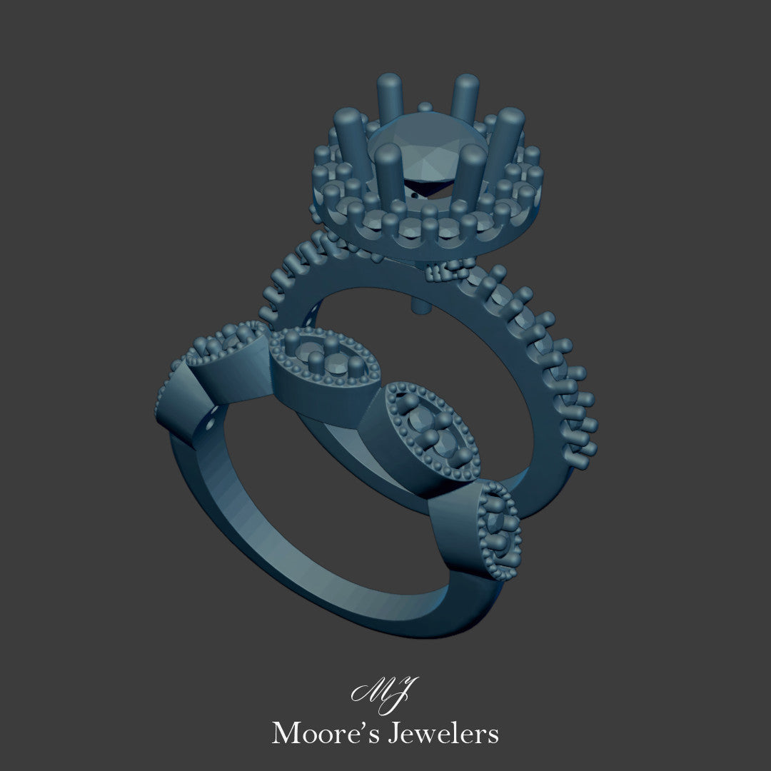 Halo Wedding Set Downloadable 3d Model