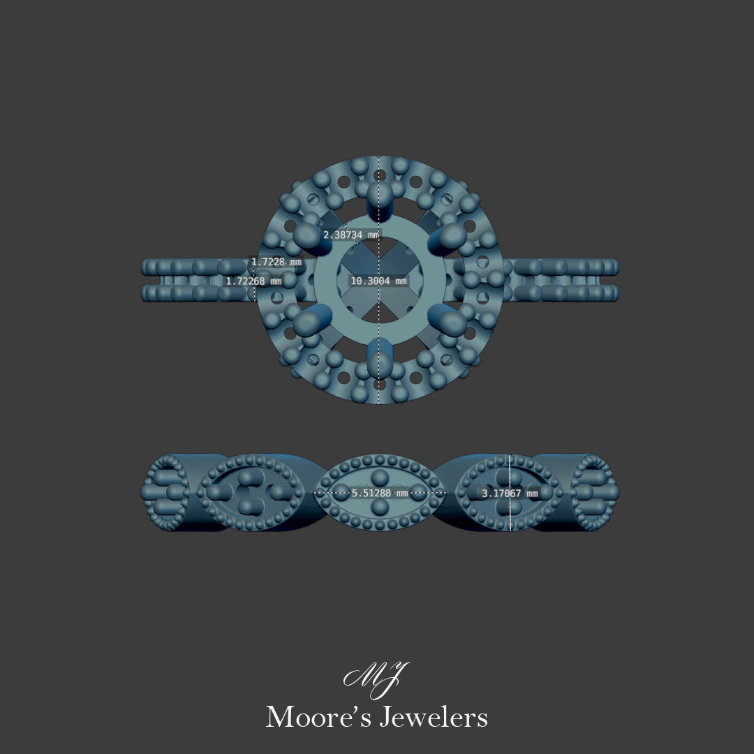 Halo Wedding Set Downloadable 3d Model