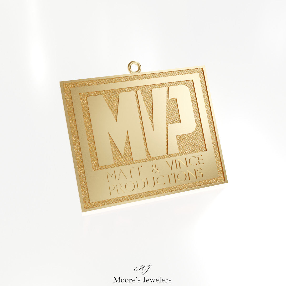 MVP Production Logo Pendant 3d Model
