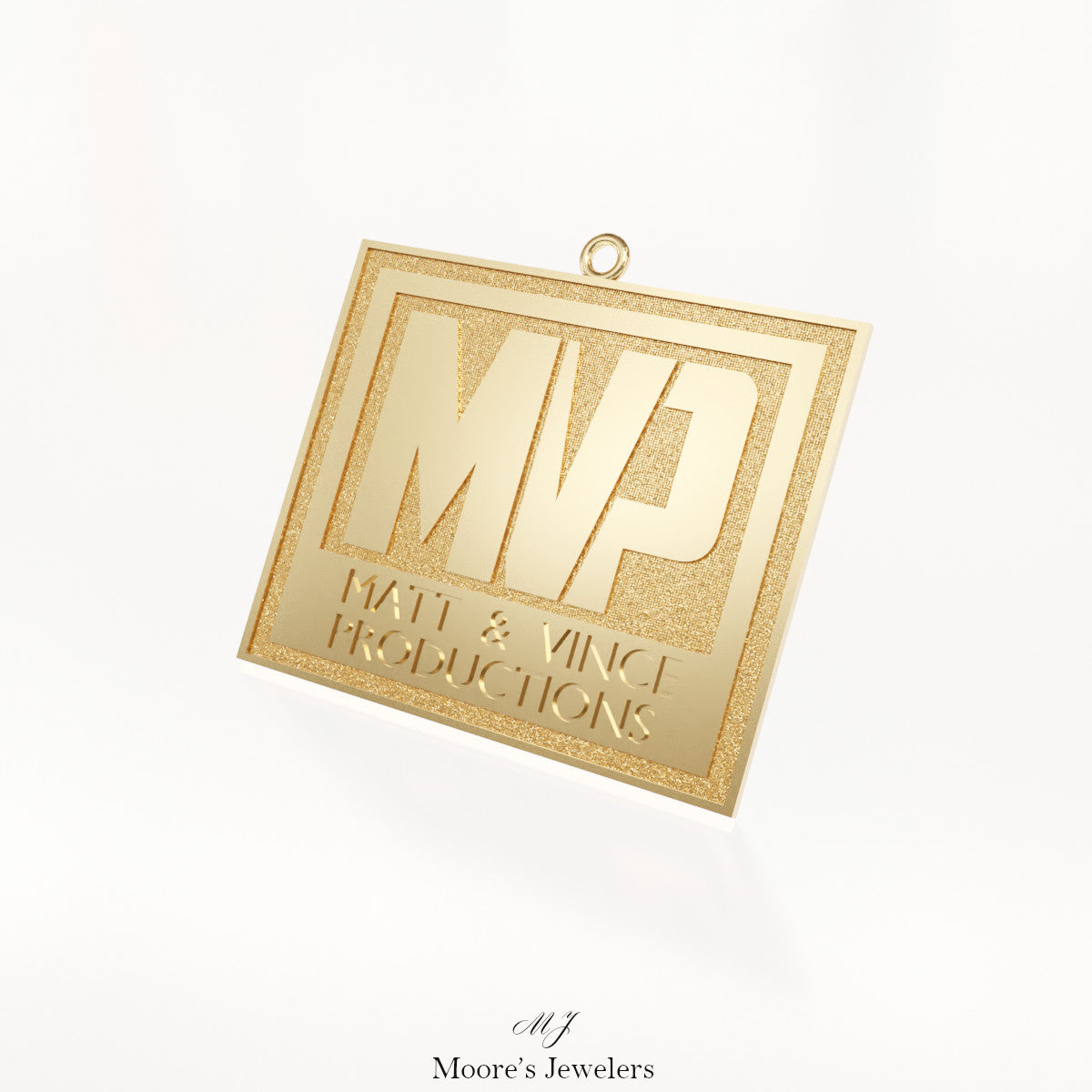 MVP Production Logo Pendant 3d Model