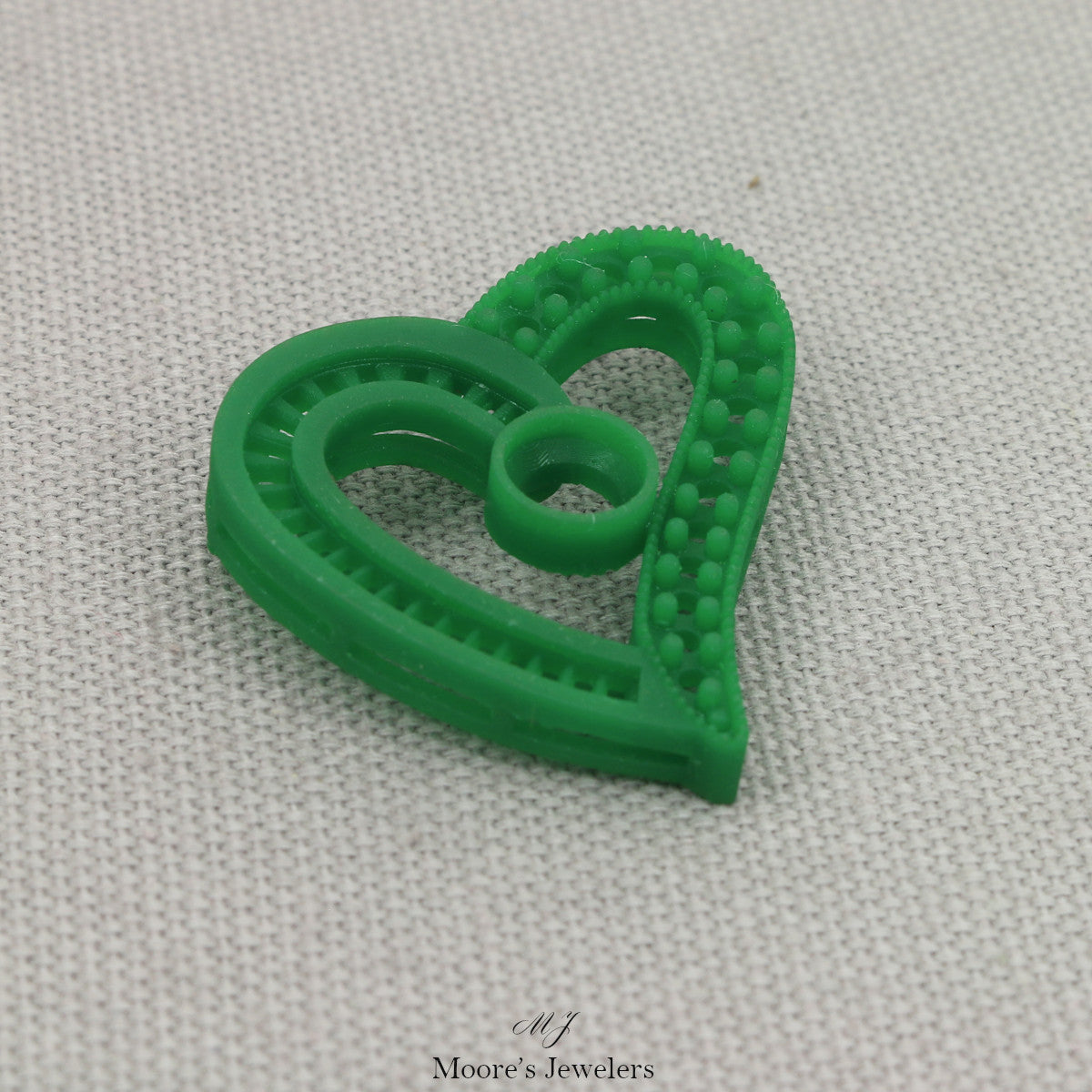 Diamond Slide Heart Pendant