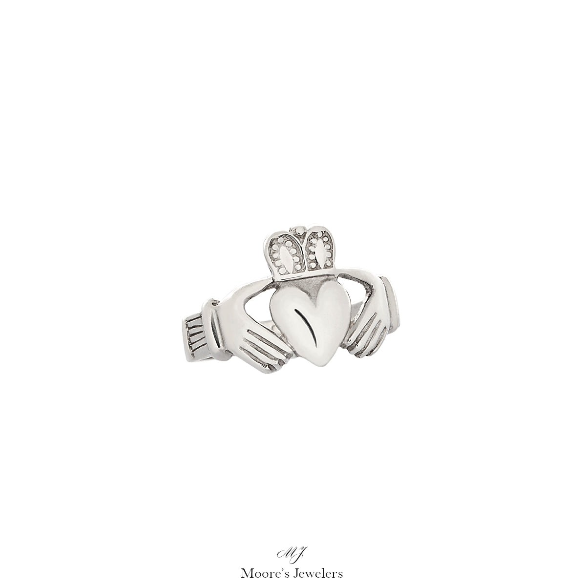 925 Sterling Silver Claddagh Ring