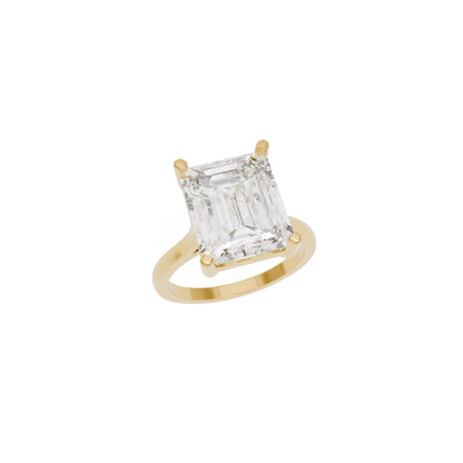 12x10mm Emerald Cut Wedding Set