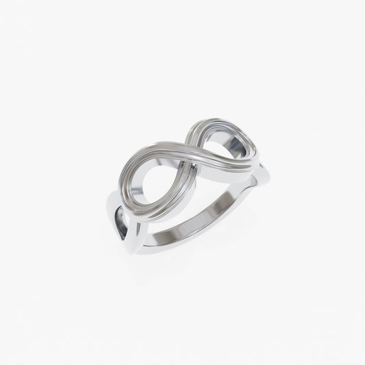 Decorative Infinity Symbol Ring 3d Model