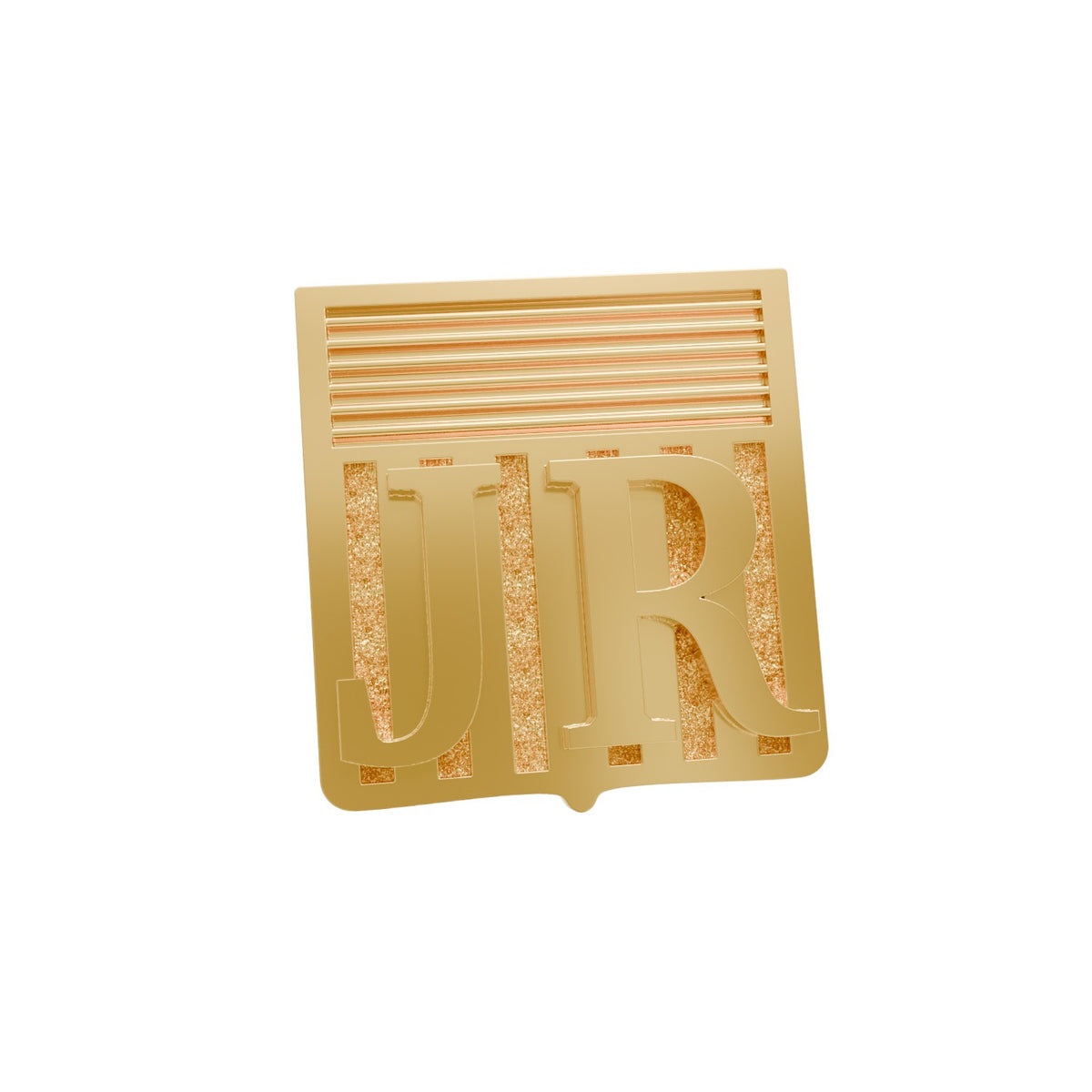 Tie Tac or Cuff Link Initials Topper 3d Model