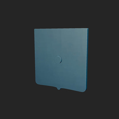 Tie Tac or Cuff Link Initials Topper 3d Model