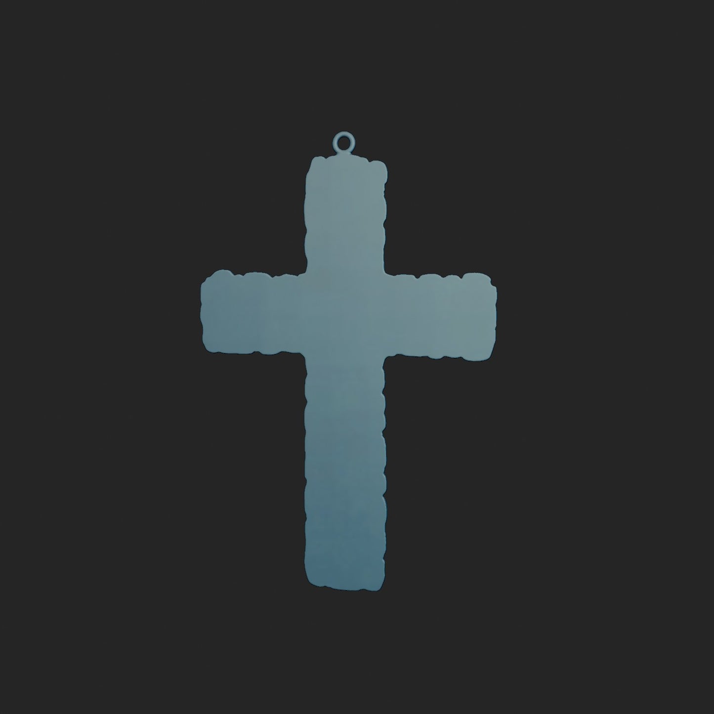 Large Nugget Cross 3d Model
