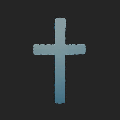 Modern Style Nugget Cross 3d Model