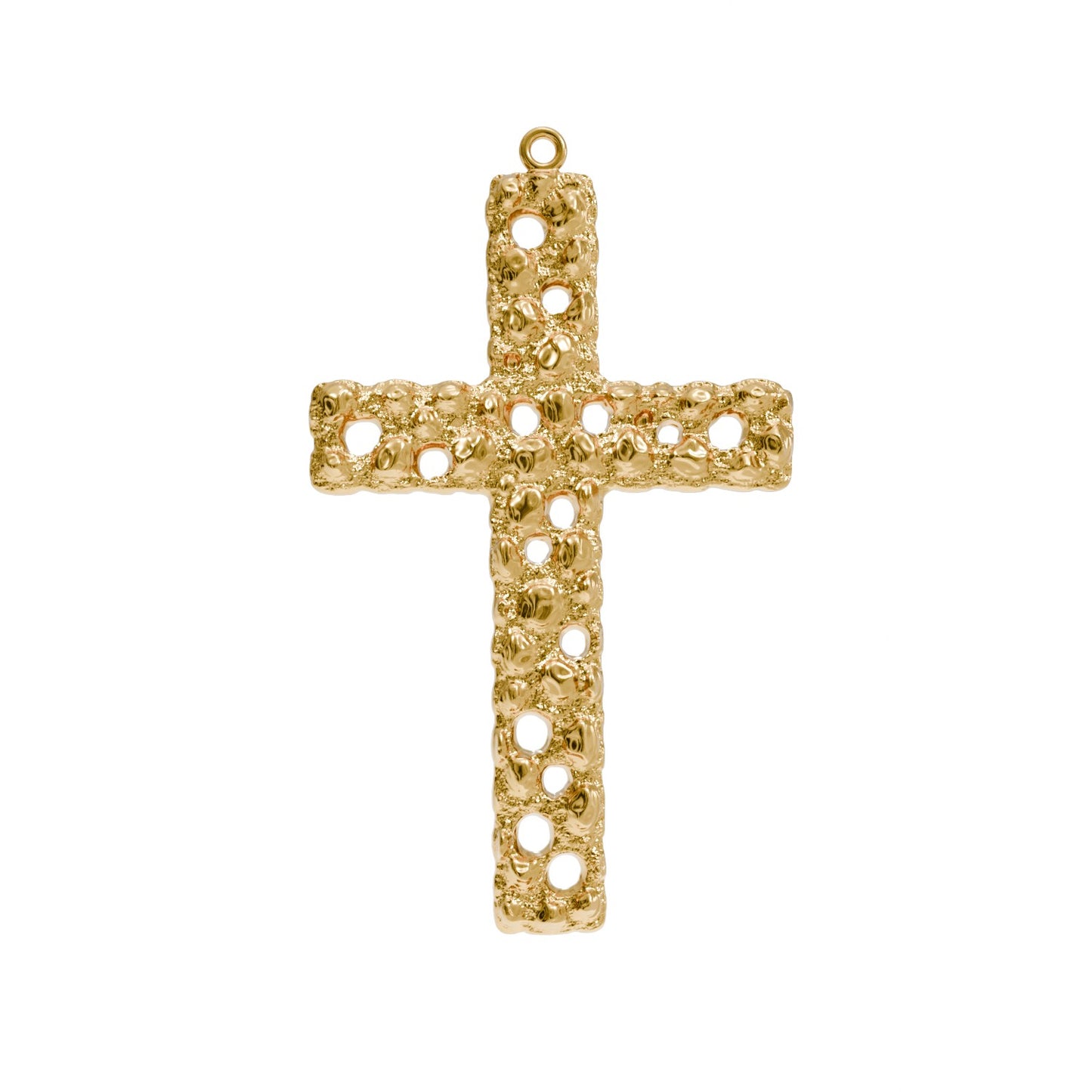 Open Nugget Pattern Cross 3d Model