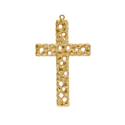 Open Nugget Pattern Cross 3d Model