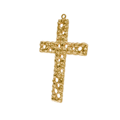 Open Nugget Pattern Cross 3d Model