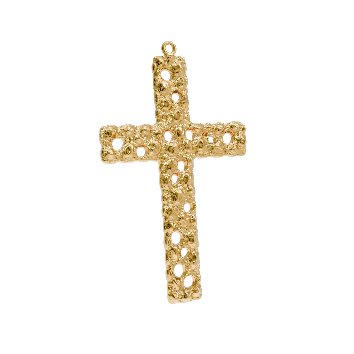 Open Nugget Pattern Cross 3d Model
