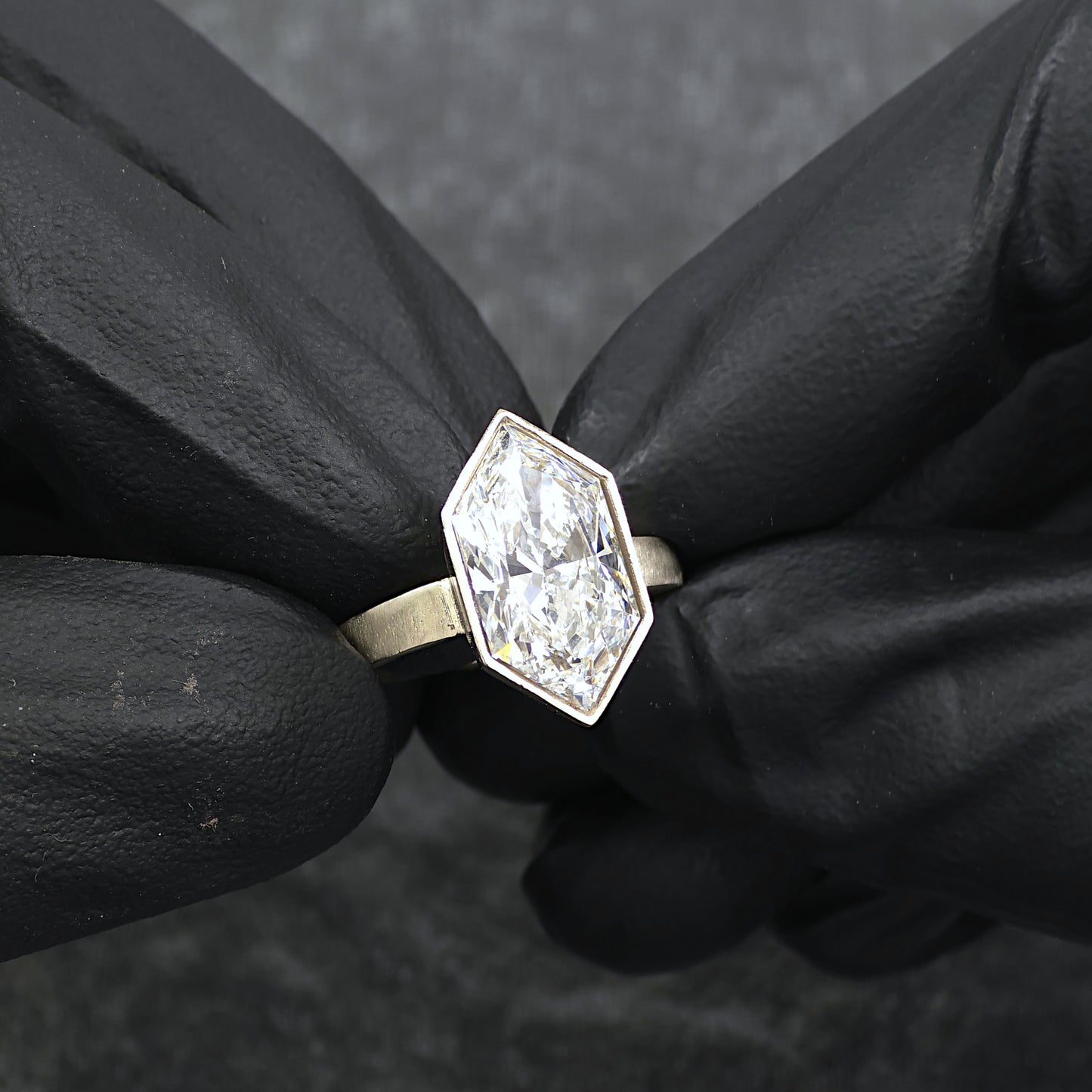 Custom Made Dutch Marquise Engagement Ring