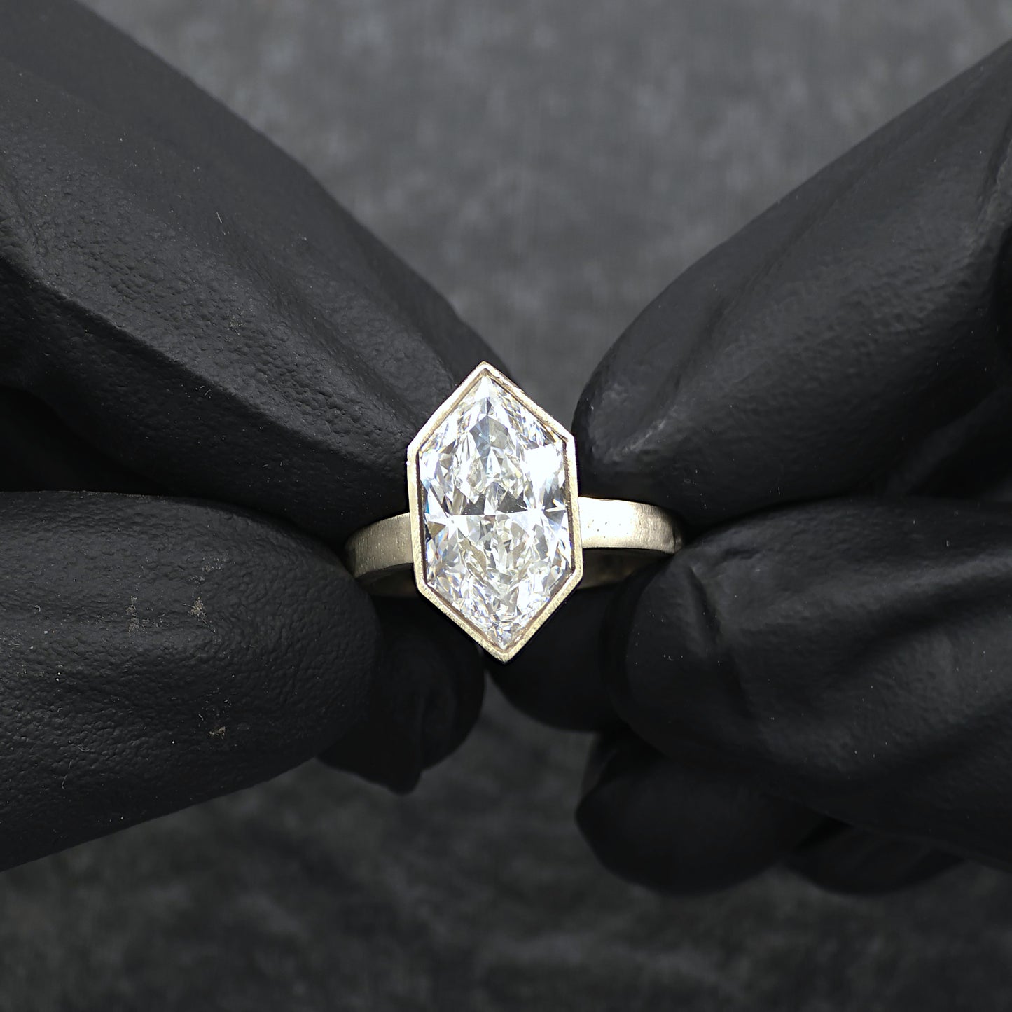 Custom Made Dutch Marquise Engagement Ring