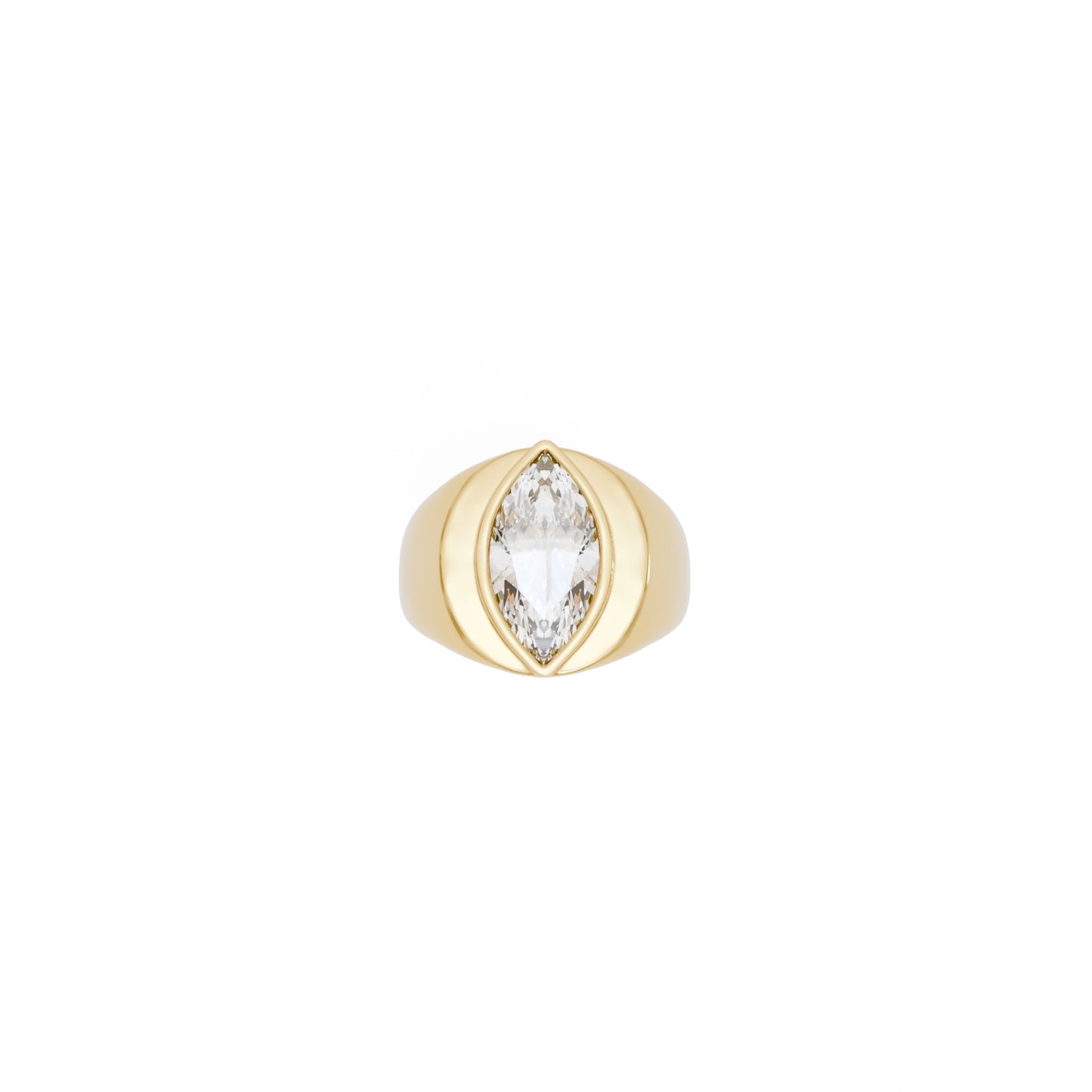 Large Marquise Diamond Ring