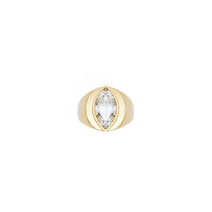 Large Marquise Diamond Ring