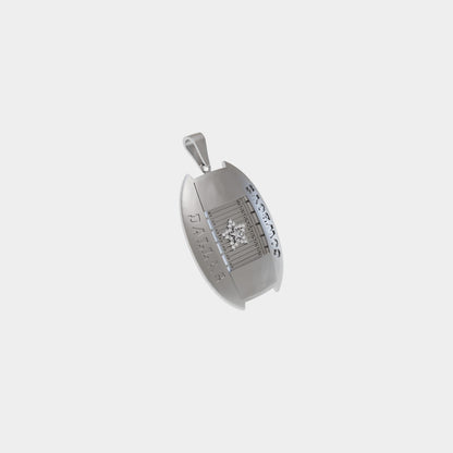 Cowboys AT&T Stadium Custom Pendant 3d Print