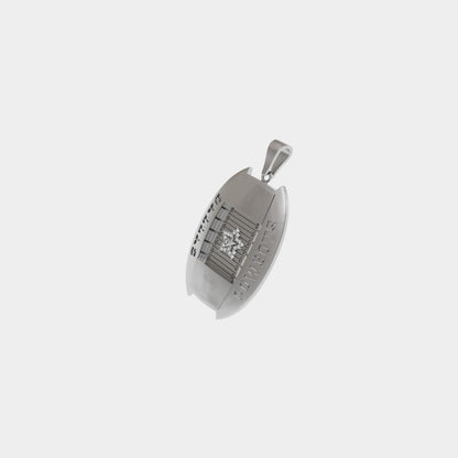 Cowboys AT&T Stadium Custom Pendant 3d Print