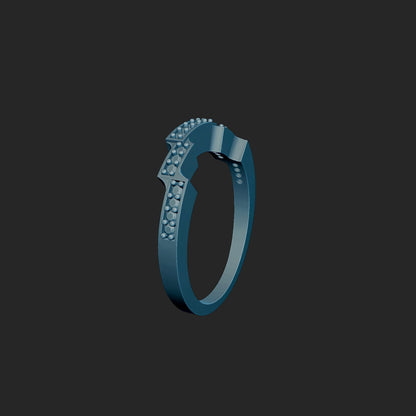 Custom Wedding Band and Head 3d Prints