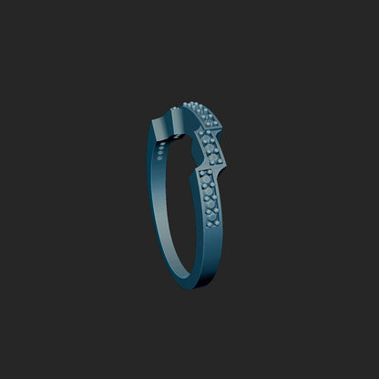 Custom Wedding Band and Head 3d Prints