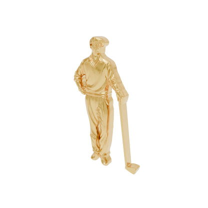 Stylized Golfer Relief 3d Model