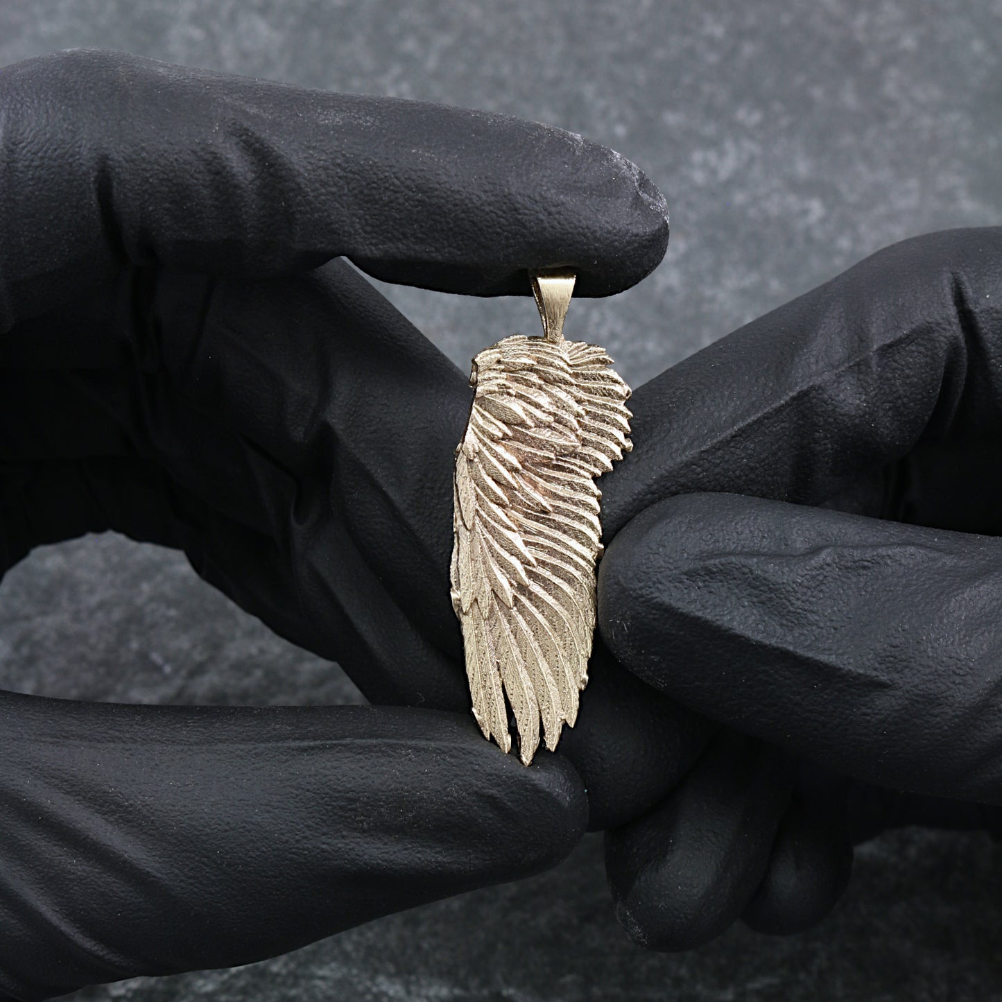 Recreated Headdress Tattoo Pendant